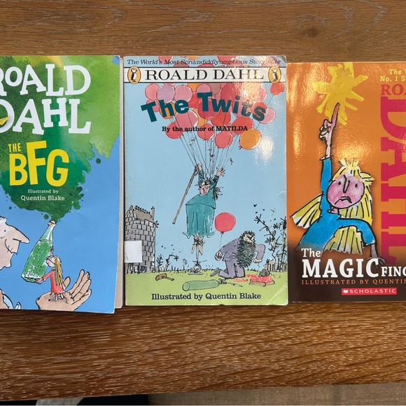 Other | Roald Dahl Book Set The Bfg The Twits The Magic Finger | Poshmark